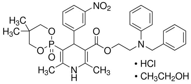 Efonidipine hydrochloride monoethanolate