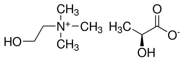 2-Hydroxyethyl-trimethylammonium <sc>L</sc>-(+)-lactate