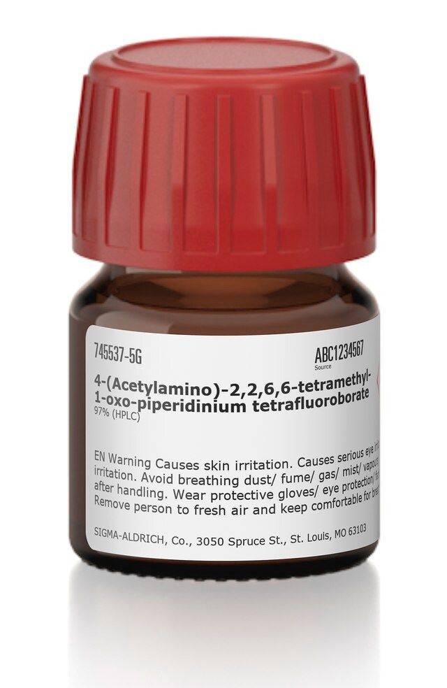 4-(Acetylamino)-2,2,6,6-tetramethyl-1-oxo-piperidinium tetrafluoroborate