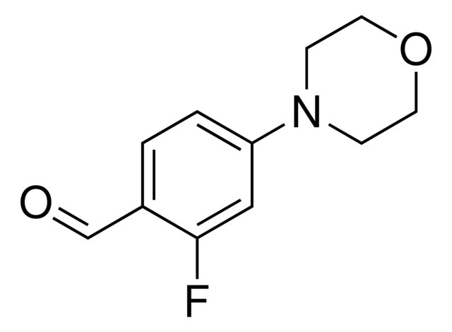 2-fluoro-4-(N-morpholino)-benzaldehyde