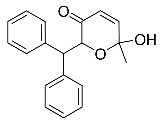 2-Benzhydryl-6-hydroxy-6-methyl-2H-pyran-3(6H)-one