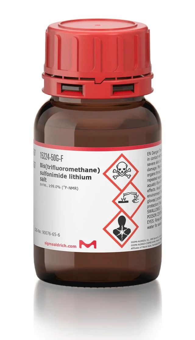 Bis(trifluoromethane)sulfonimide lithium salt