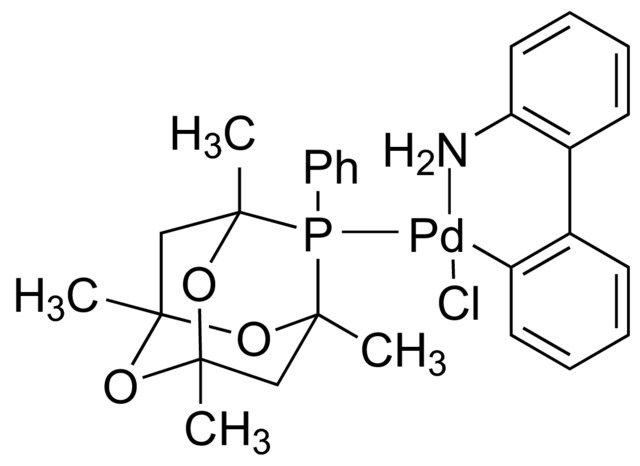 Chloro[(1,3,5,7-tetramethyl-5-phenyl-2,4,8-trioxa-6-phosphaadamantane)-2-(2-aminobiphenyl)]palladium(II)