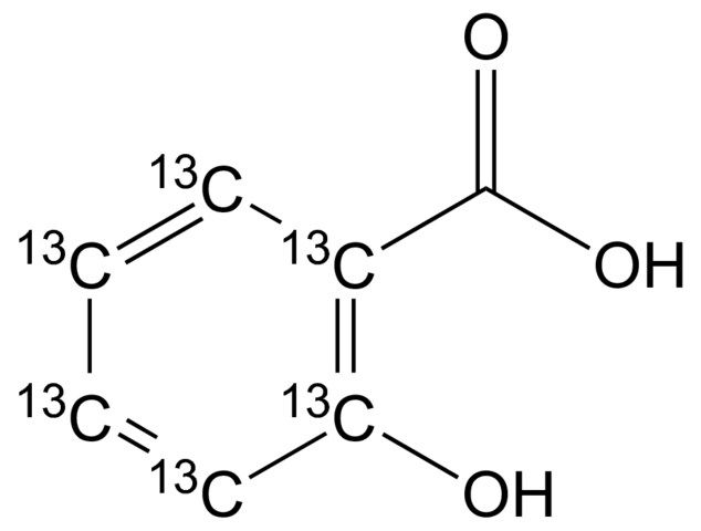 Salicylic acid (<i>phenyl</i>-<sup>13</sup>C<sub>6</sub>)