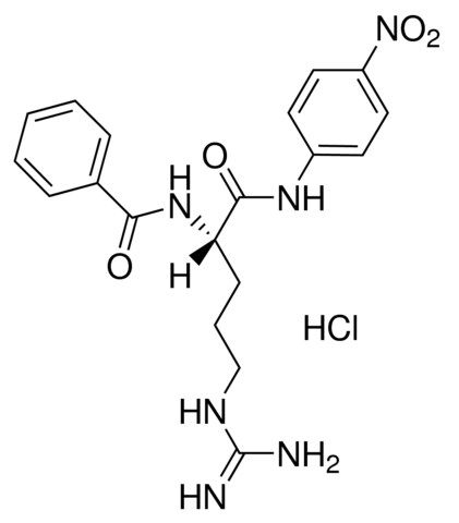 <i>N</i><sub></sub>-Benzoyl-<sc>L</sc>-arginine 4-nitroanilide hydrochloride