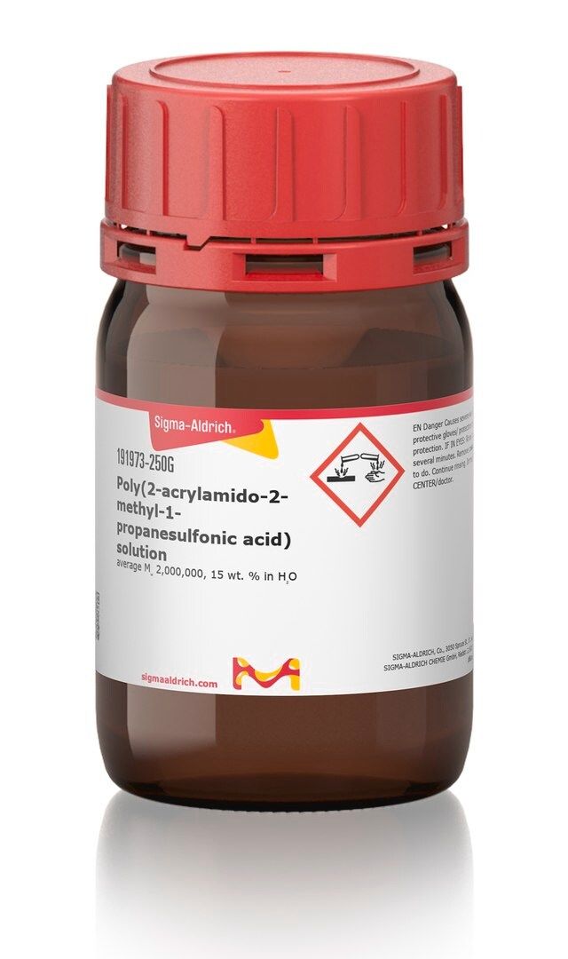 Poly(2-acrylamido-2-methyl-1-propanesulfonic acid) solution