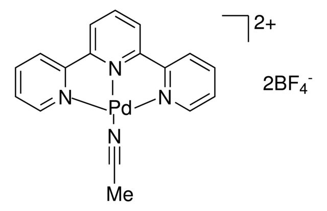 [Pd(terpy)(MeCN)][BF<sub>4</sub>]<sub>2</sub>