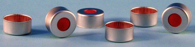 Crimp seals, 11 mm, with PTFE/rubber septa