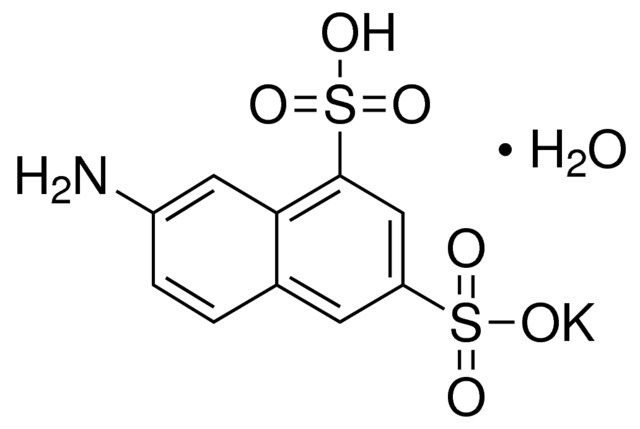 7-Amino-1,3-naphthalenedisulfonic acid monopotassium salt monohydrate