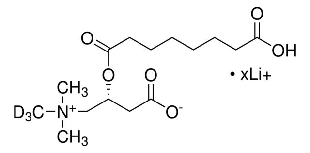 Suberoyl-<sc>L</sc>-carnitine-(<i>N-methyl</i>-d<sub>3</sub>) lithium salt