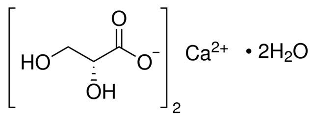 <sc>D</sc>-Glyceric acid calcium salt dihydrate