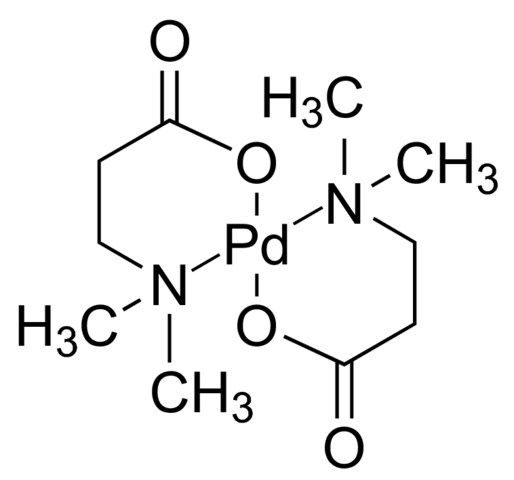 Bis(<i>N</i>,<i>N</i>-dimethyl--alaninato)palladium(II)