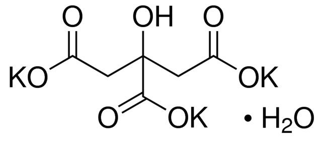 Potassium citrate tribasic monohydrate