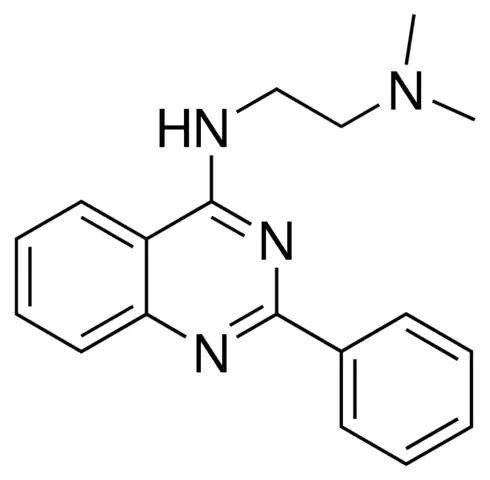 N(1),N(1)-DIMETHYL-N(2)-(2-PHENYL-4-QUINAZOLINYL)-1,2-ETHANEDIAMINE