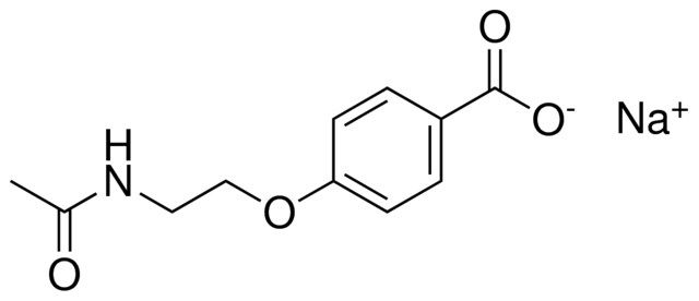 SODIUM, 4-(2-ACETYLAMINO-ETHOXY)-BENZOATE