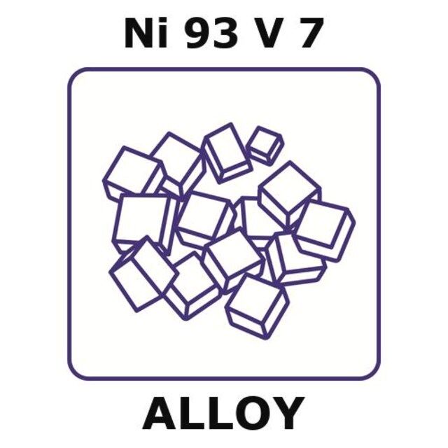 Nickel-vanadium alloy, Ni93V7