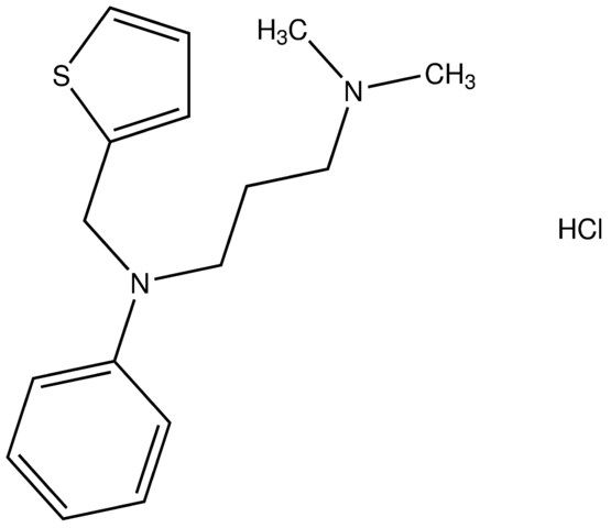 N(1),N(1)-dimethyl-N(3)-phenyl-N(3)-(2-thienylmethyl)-1,3-propanediamine hydrochloride