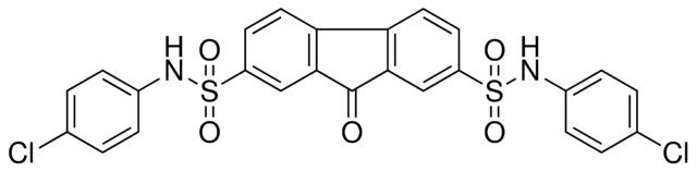 N(2),N(7)-BIS(4-CHLOROPHENYL)-9-OXO-9H-FLUORENE-2,7-DISULFONAMIDE