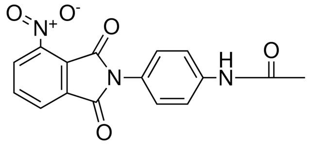 N-(4-(4-NITRO-1,3-DIOXO-1,3-DIHYDRO-ISOINDOL-2-YL)-PHENYL)-ACETAMIDE