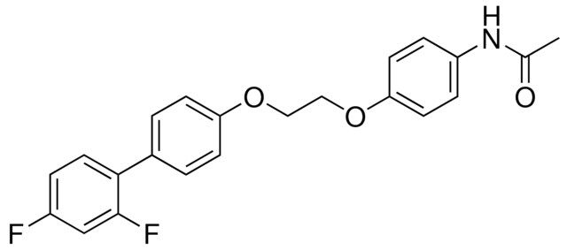 N-(4-[2-[(2',4'-DIFLUORO[1,1'-BIPHENYL]-4-YL)OXY]ETHOXY]PHENYL)ACETAMIDE