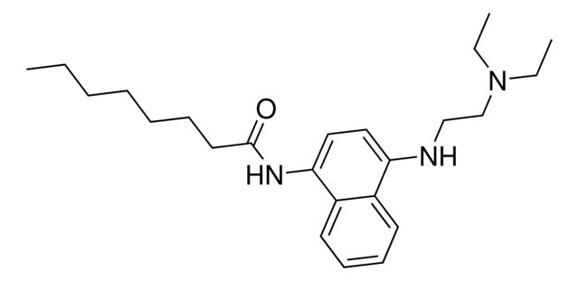 N-(4-{[2-(Diethylamino)ethyl]amino}-1-naphthyl)octanamide