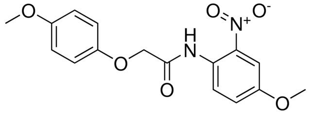 N-(4-METHOXY-2-NITRO-PHENYL)-2-(4-METHOXY-PHENOXY)-ACETAMIDE