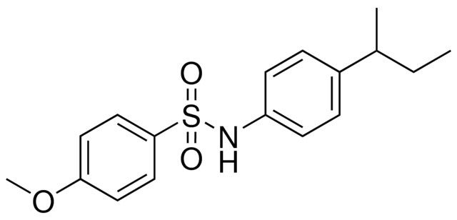 N-(4-SEC-BUTYLPHENYL)-4-METHOXYBENZENESULFONAMIDE