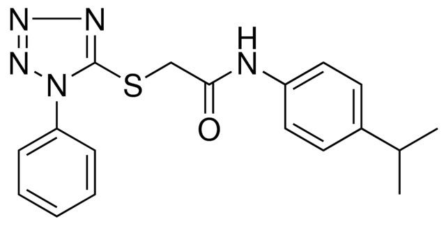 N-(4-ISOPROPYL-PHENYL)-2-(1-PHENYL-1H-TETRAZOL-5-YLSULFANYL)-ACETAMIDE