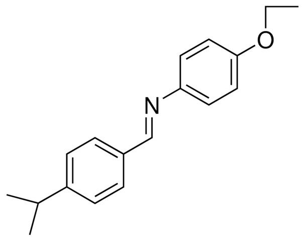 N-(4-ISOPROPYLBENZYLIDENE)-P-PHENETIDINE