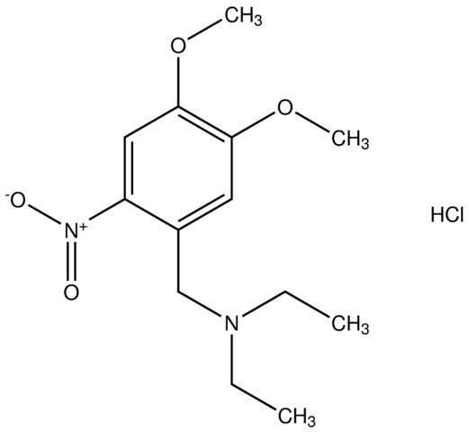 N-(4,5-dimethoxy-2-nitrobenzyl)-N-ethylethanamine hydrochloride