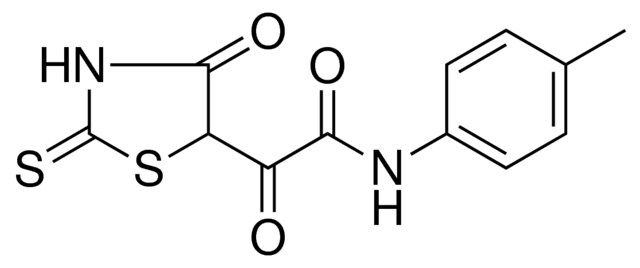 N-(4-METHYLPHENYL)-2-OXO-2-(4-OXO-2-THIOXO-1,3-THIAZOLIDIN-5-YL)ACETAMIDE