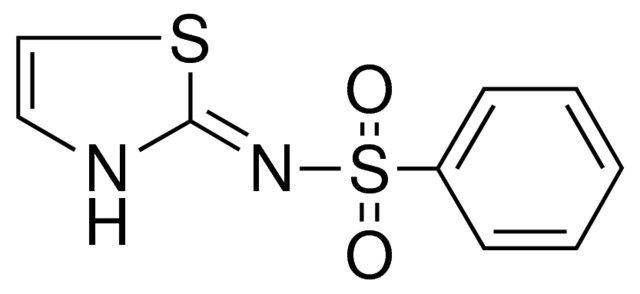 N-(4-THIAZOLIN-2-YLIDENE)BENZENESULFONAMIDE