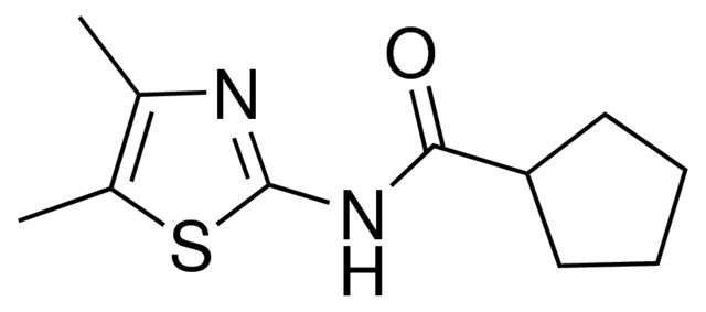 N-(4,5-DIMETHYL-1,3-THIAZOL-2-YL)CYCLOPENTANECARBOXAMIDE