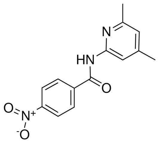 N-(4,6-dimethyl-2-pyridinyl)-4-nitrobenzamide