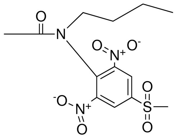 N-BUTYL-2',6'-DINITRO-4'-(METHYLSULFONYL)ACETANILIDE