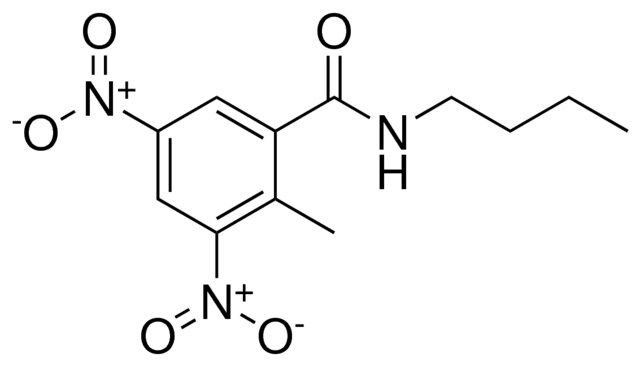 N-BUTYL-2-METHYL-3,5-DINITRO-BENZAMIDE