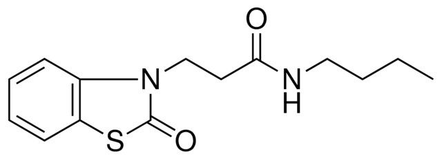 N-BUTYL-3-(2-OXO-BENZOTHIAZOL-3-YL)-PROPIONAMIDE