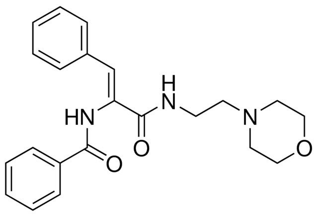 N-(1-(2-MORPHOLIN-4-YL-ETHYLCARBAMOYL)-2-PHENYL-VINYL)-BENZAMIDE