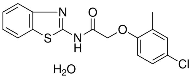 N-(1,3-BENZOTHIAZOL-2-YL)-2-(4-CHLORO-2-METHYLPHENOXY)ACETAMIDE HYDRATE