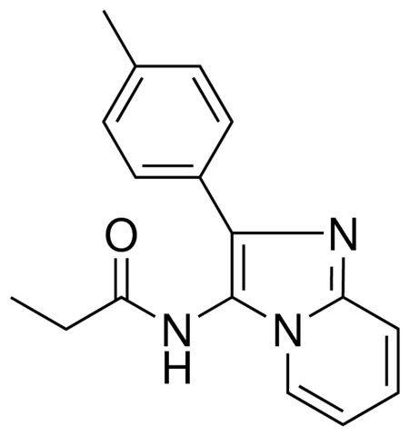 N-(2-(4-METHYLPHENYL)IMIDAZO(1,2-A)PYRIDIN-3-YL)PROPANAMIDE