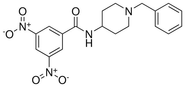 N-(1-BENZYL-PIPERIDIN-4-YL)-3,5-DINITRO-BENZAMIDE