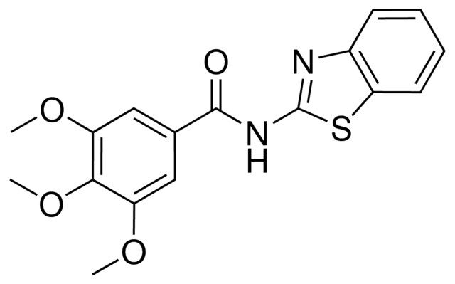 N-(1,3-BENZOTHIAZOL-2-YL)-3,4,5-TRIMETHOXYBENZAMIDE