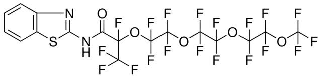 N-(1,3-BENZOTHIAZOL-2-YL)-1,1,1,3,3,4,4,6,6,7,7,9,9,10,10,12-HEXADECAFLUORO-12-(TRIFLUOROMETHYL)-2,5,8,11-TETRAOXATRIDECAN-13-AMIDE