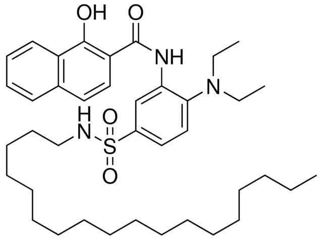 N-(2-(DIETHYLAMINO)-5-((OCTADECYLAMINO)SULFONYL)PHENYL)-1-HYDROXY-2-NAPHTHAMIDE