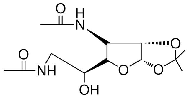 N-(2-(6-ACETYLAMINO-2,2-DI-ME-4H-FURO(2,3-D)(1,3)DIOXOL-5-YL)-2-HO-ET)-ACETAMIDE