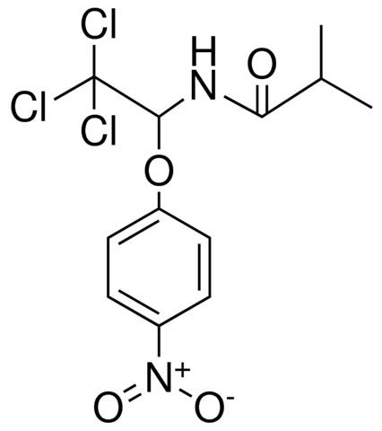 N-(2,2,2-TRICHLORO-1-(4-NITRO-PHENOXY)-ETHYL)-ISOBUTYRAMIDE