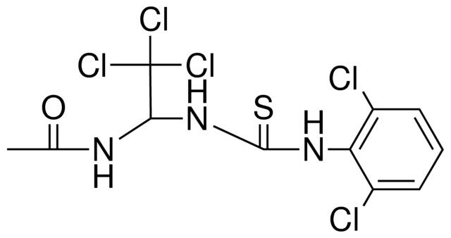 N-(2,2,2-TRICHLORO-1-(3-(2,6-DICHLORO-PHENYL)-THIOUREIDO)-ETHYL)-ACETAMIDE