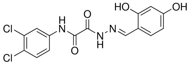 N-(3,4-DICHLOROPHENYL)-2-(2-(2,4-DIHYDROXYBENZYLIDENE)HYDRAZINO)-2-OXOACETAMIDE