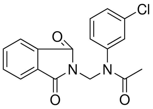 N-(3-CHLORO-PHENYL)-N-(1,3-DIOXO-1,3-DIHYDRO-ISOINDOL-2-YLMETHYL)-ACETAMIDE