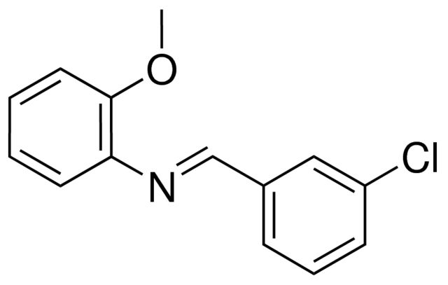 N-(3-CHLOROBENZYLIDENE)-O-ANISIDINE